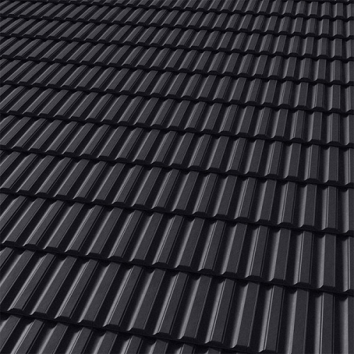 Керамическая черепица Borja TECH Technica 10, Graphite, Tejas Borja