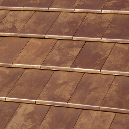 Керамическая черепица Borja TECH Flat 10, Tokyo Copper, Tejas Borja