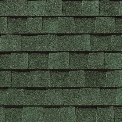 Двухслойная гибкая черепица CertainTeed Landmark hunter green