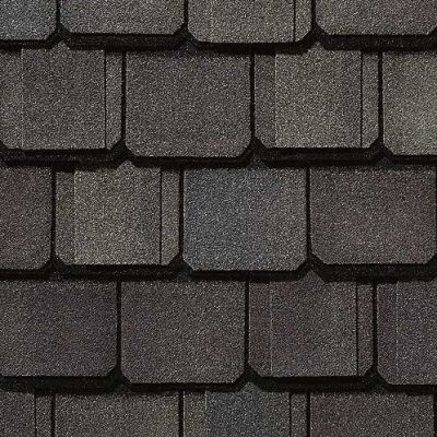 Трехслойная гибкая черепица CertainTeed Grand Manor Shangle stonegate gray
