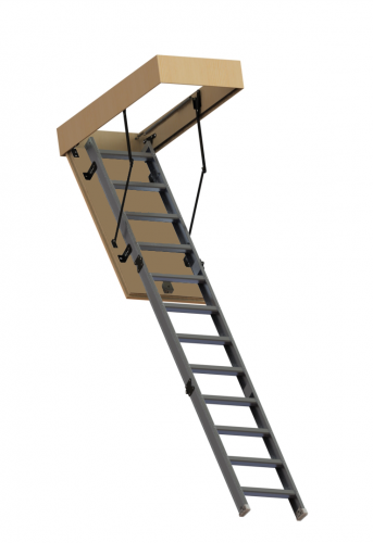 АЛЮМИНЬКА - ПЕРВАЯ ЧЕРДАЧНАЯ ЛЕСТНИЦА ИЗ АЛЮМИНИЯ В РОССИИ