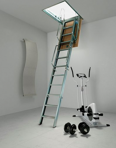 ЧЕРДАЧНАЯ ЛЕСТНИЦА FANTOZZISCALE METAL-3 BASE ИТАЛИЯ