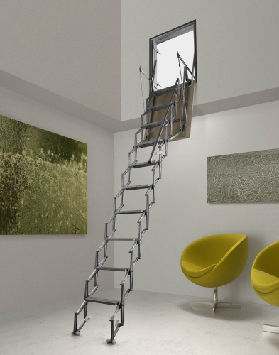 ЧЕРДАЧНАЯ ЛЕСТНИЦА РАЗДВИЖНАЯ ACI-VERTIC ИТАЛИЯ