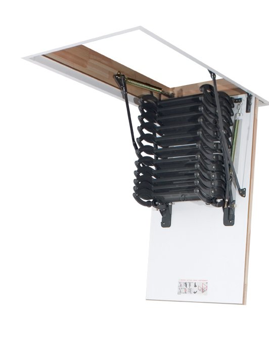 Лестница ножничная термоизоляционная LST 70*80/280