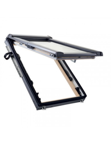 Окно мансардное WDF R89GH N WD с термоблоком дерево ROTO