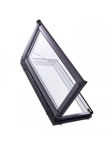 Люк кровельный WDA R35 H AL R дерево ROTO