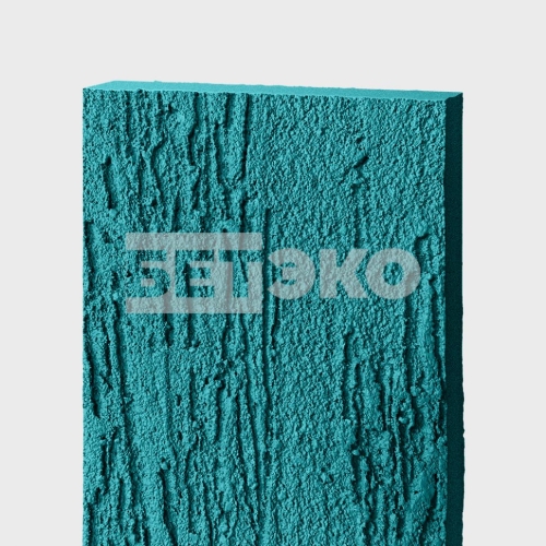 Фиброцементный сайдинг БЕТЭКО Короед Бирюза 5021