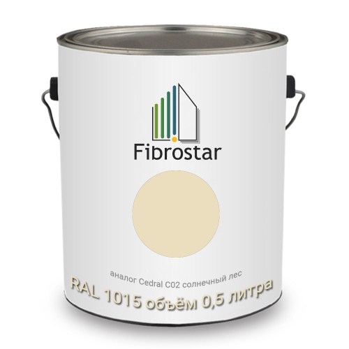 Краска для фибропанелей PRO.SAIDING 0,5 л, слоновая кость