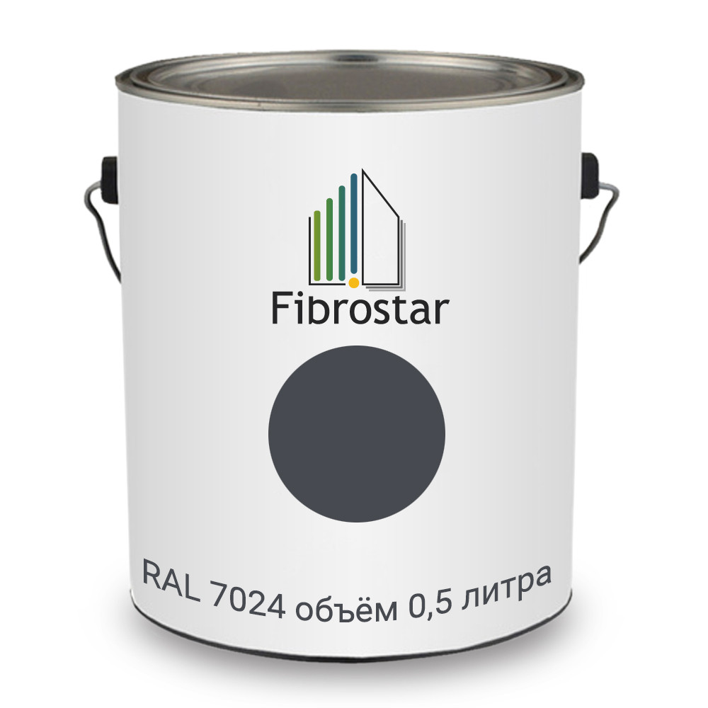 Краска для фибропанелей PRO.SAIDING 0,5 л, антрацит