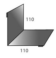 Угол внутренний 110х110 Стинержи Graphite45